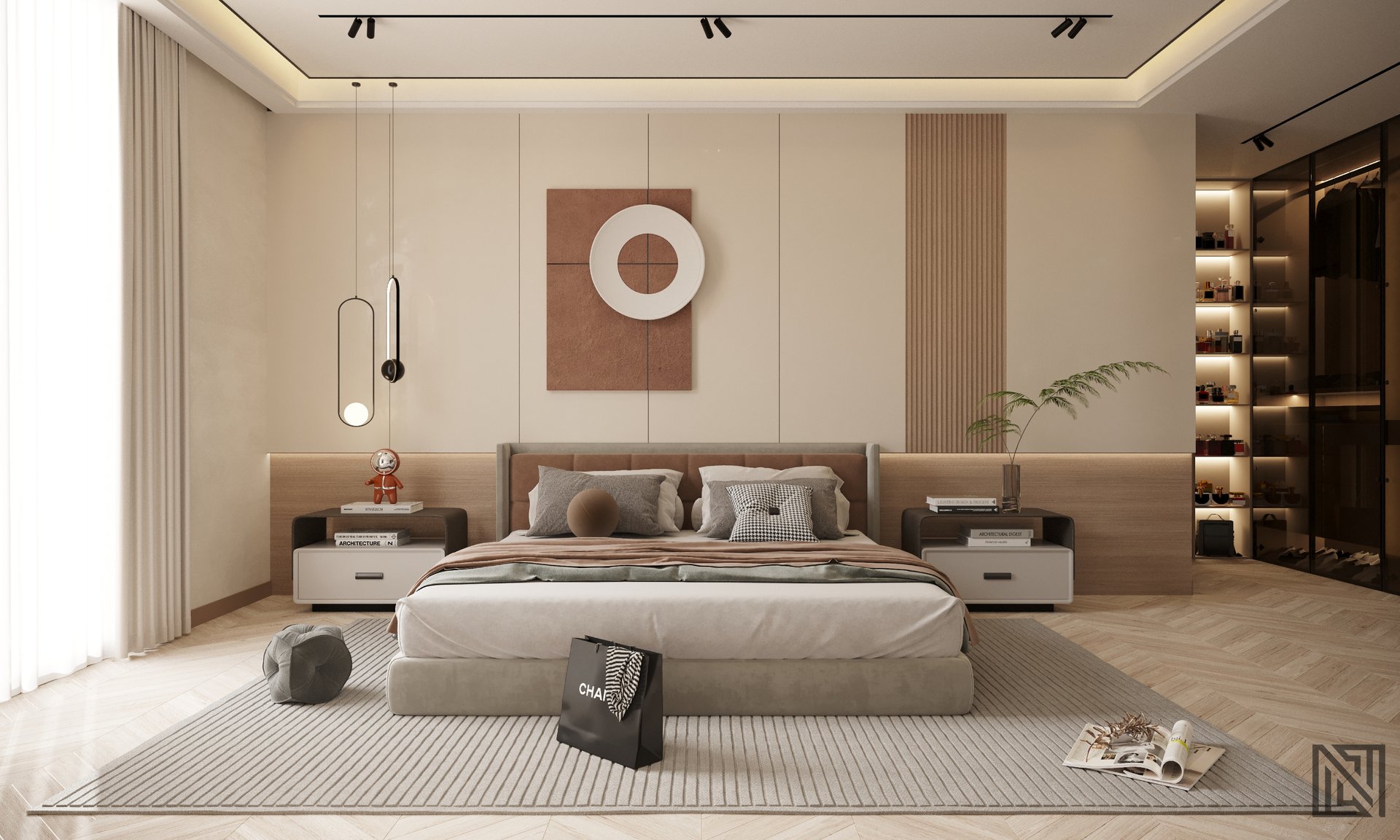 Modern Villa — architecture, view 5 of 10, UAE. 3ds Max · Corona render by Nasmeer VM.