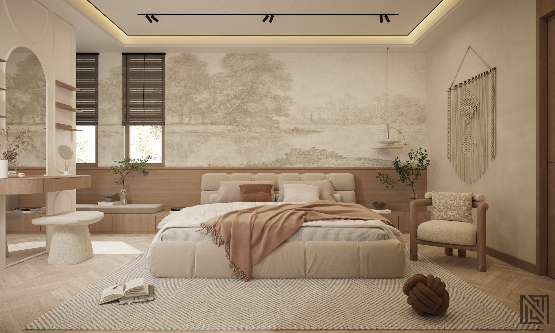 Modern Villa — architecture, view 6 of 10, UAE. 3ds Max · Corona render by Nasmeer VM.