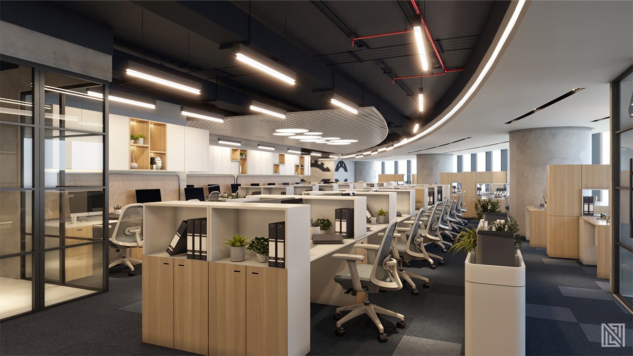 RobtStone — Office — commercial, view 17 of 21, UAE. 3ds Max · Corona render by Nasmeer VM.