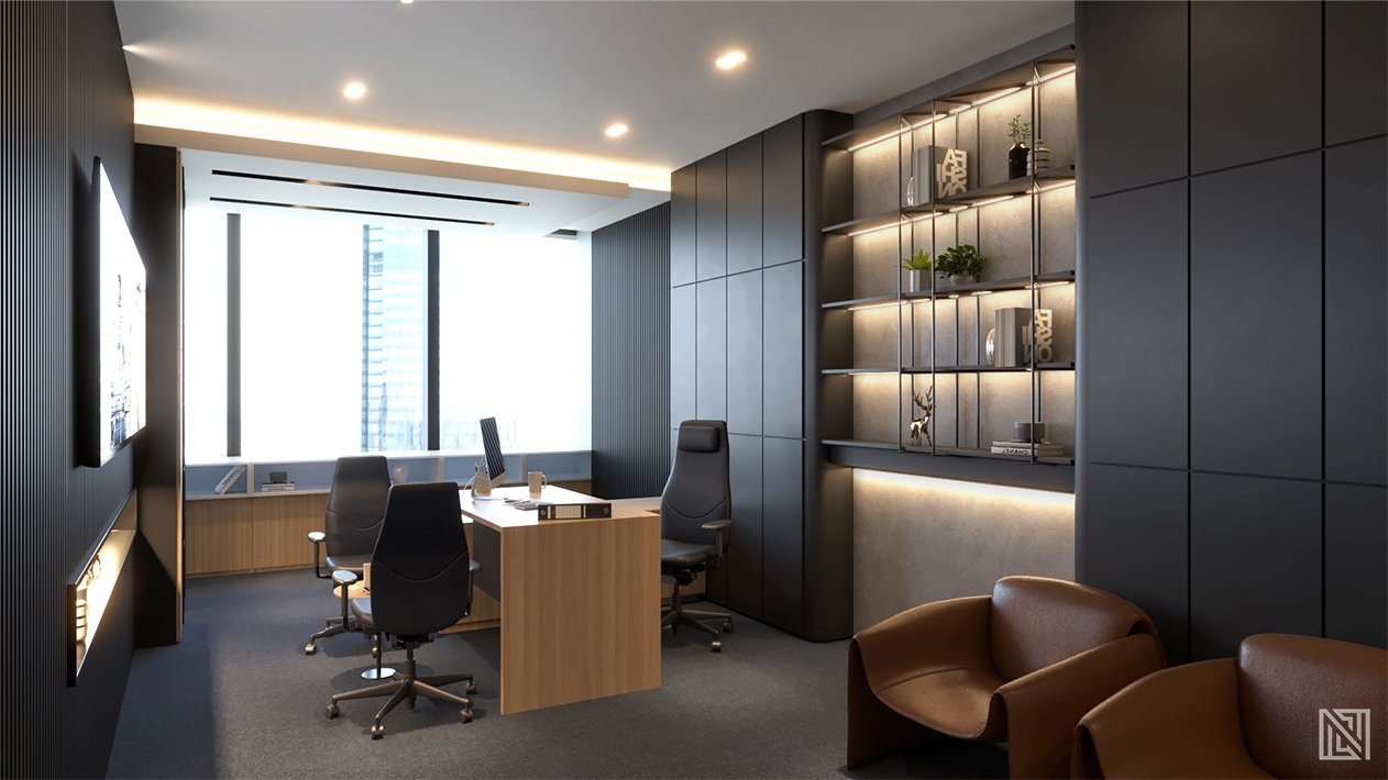 RobtStone — Office — commercial, view 3 of 21, UAE. 3ds Max · Corona render by Nasmeer VM.