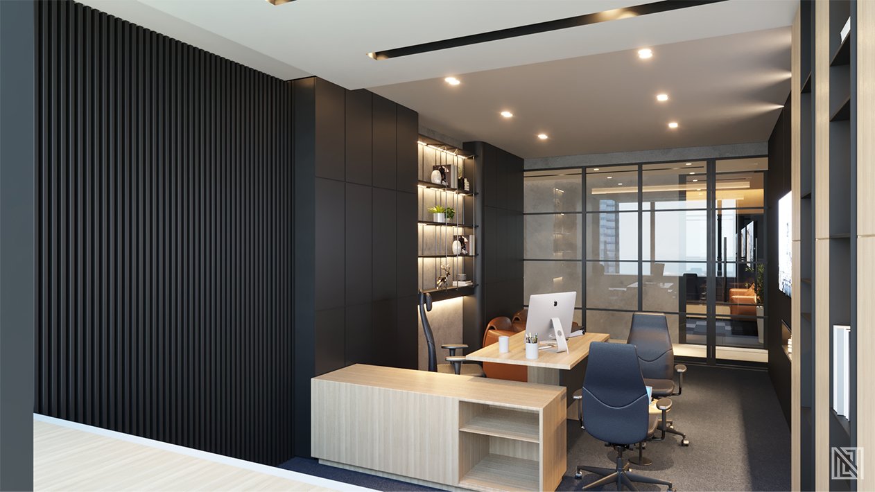 RobtStone — Office — commercial, view 4 of 21, UAE. 3ds Max · Corona render by Nasmeer VM.