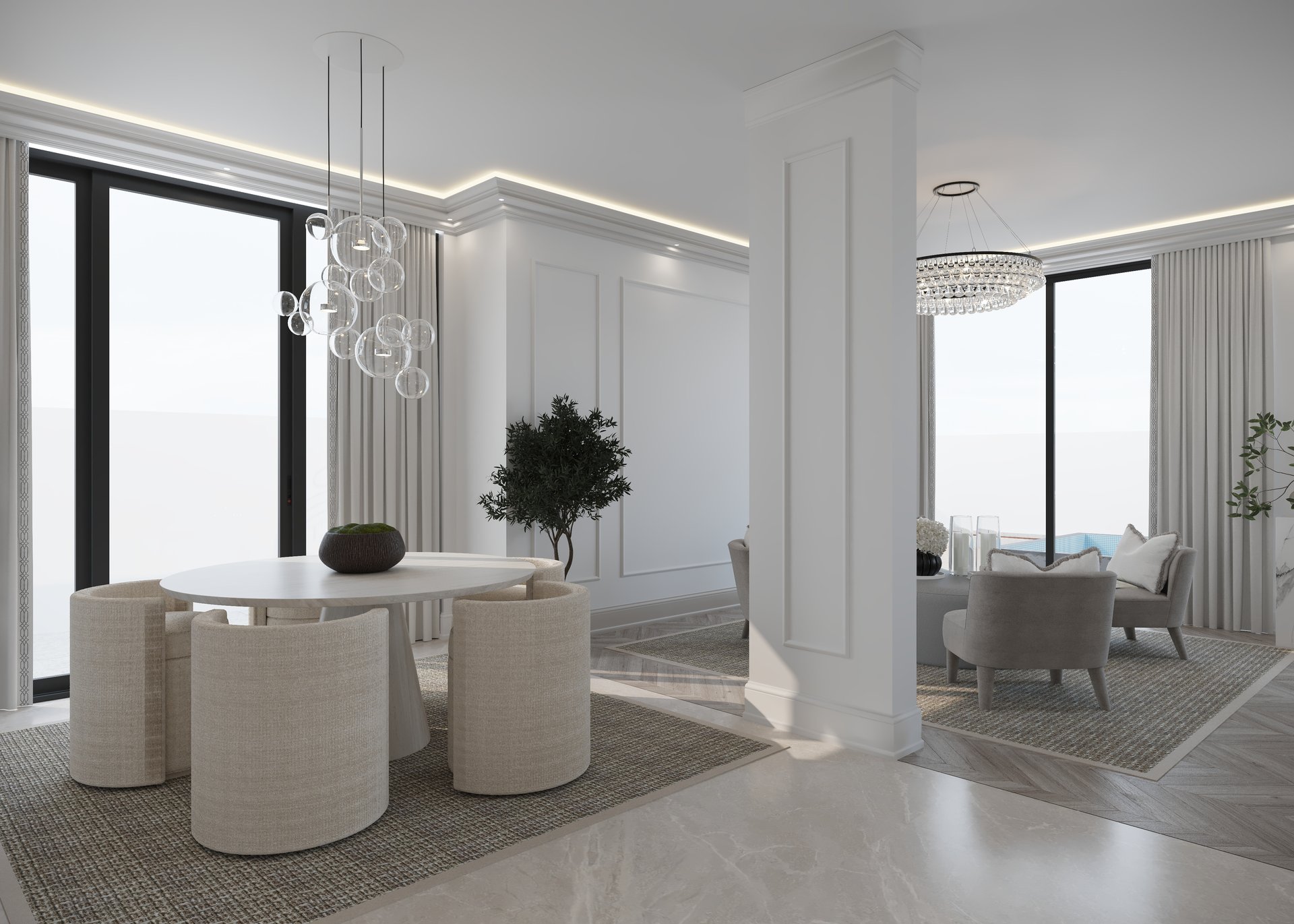 Test House — Dubai Hills — architecture, view 13 of 49, Dubai Hills Estate, Dubai. 3ds Max · Corona render by Nasmeer VM.