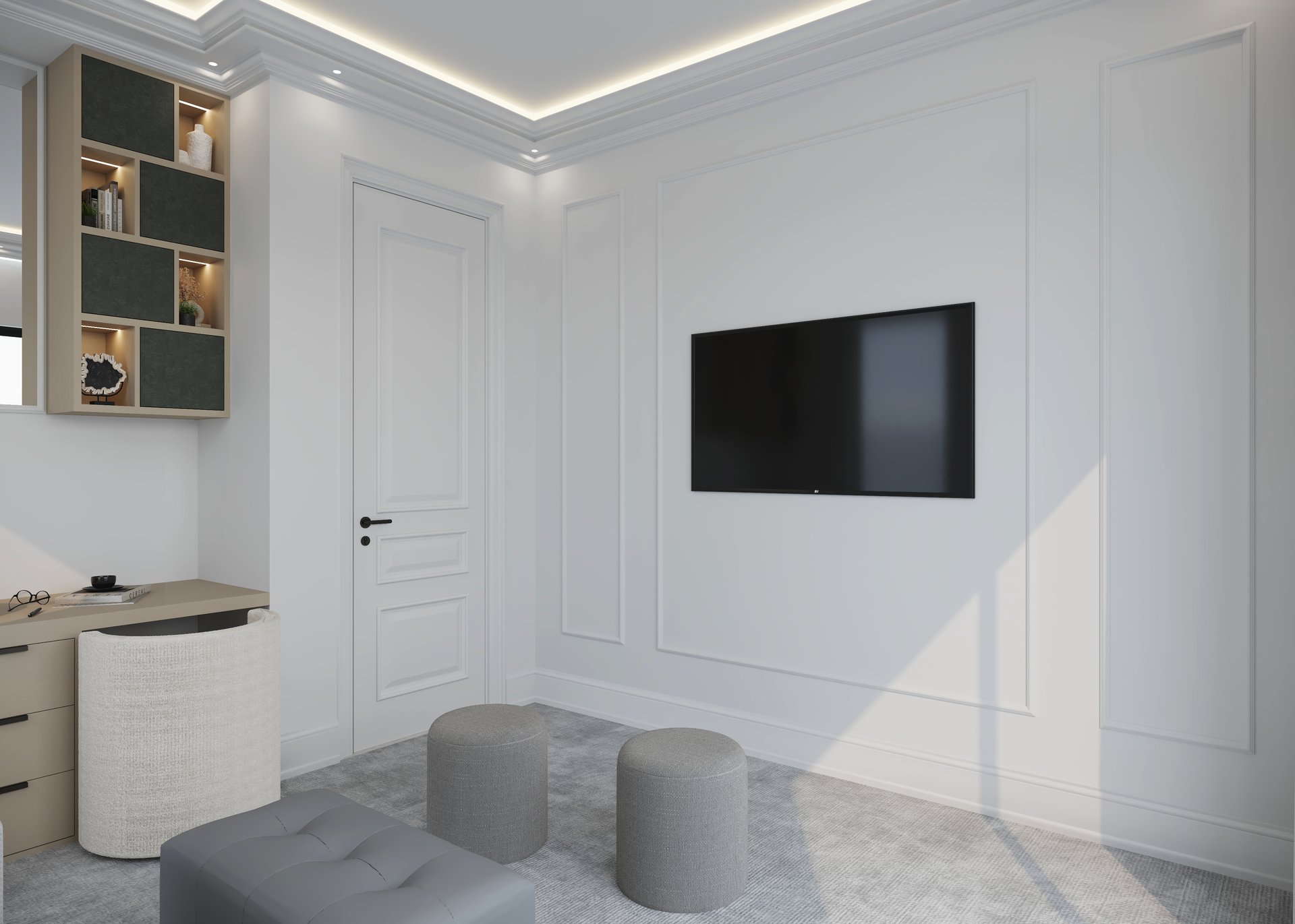 Test House — Dubai Hills — architecture, view 19 of 49, Dubai Hills Estate, Dubai. 3ds Max · Corona render by Nasmeer VM.
