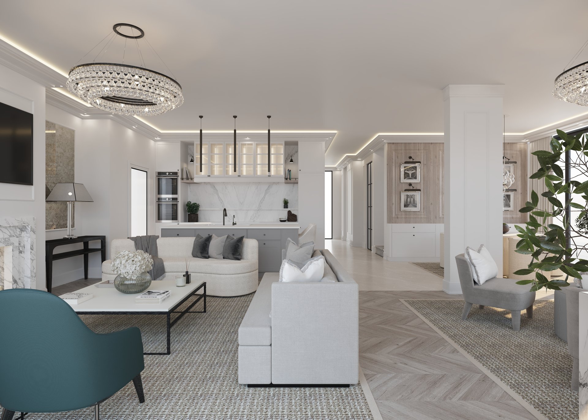 Test House — Dubai Hills — architecture, view 2 of 49, Dubai Hills Estate, Dubai. 3ds Max · Corona render by Nasmeer VM.