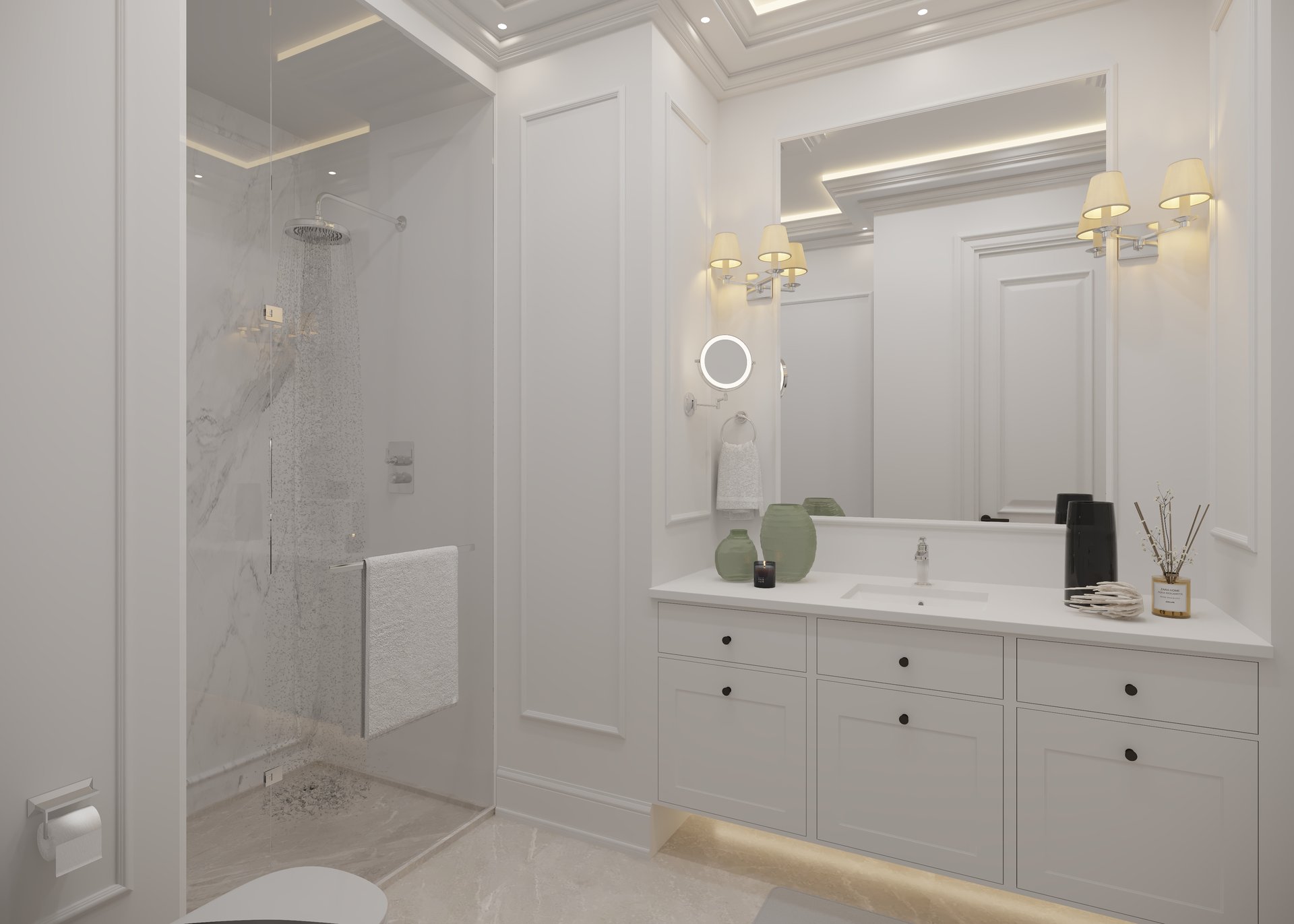 Test House — Dubai Hills — architecture, view 21 of 49, Dubai Hills Estate, Dubai. 3ds Max · Corona render by Nasmeer VM.