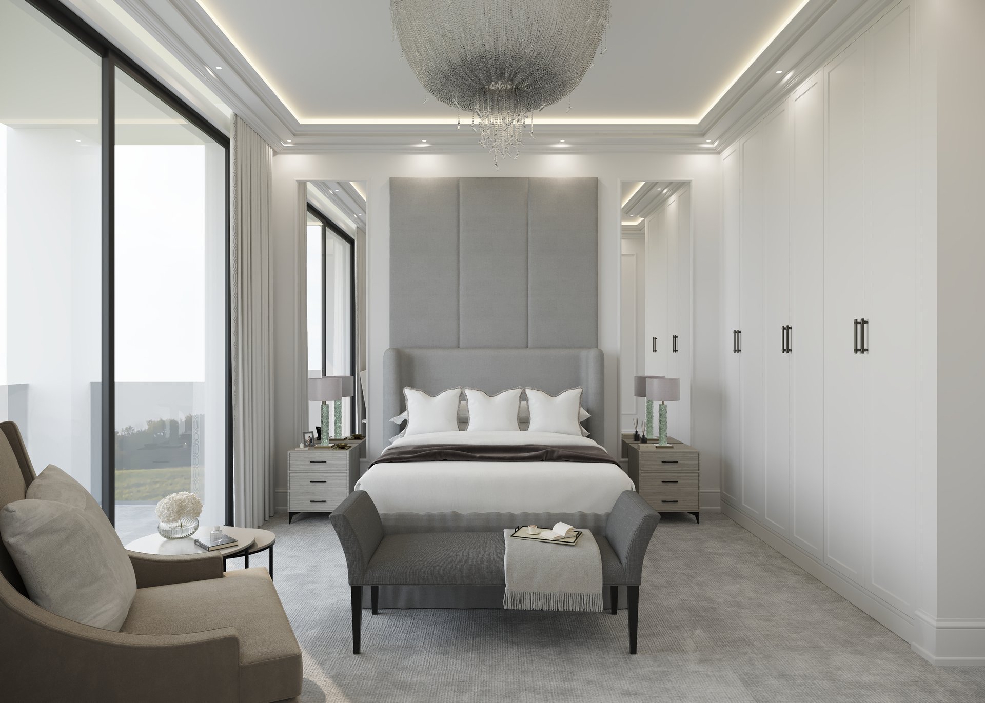 Test House — Dubai Hills — architecture, view 24 of 49, Dubai Hills Estate, Dubai. 3ds Max · Corona render by Nasmeer VM.