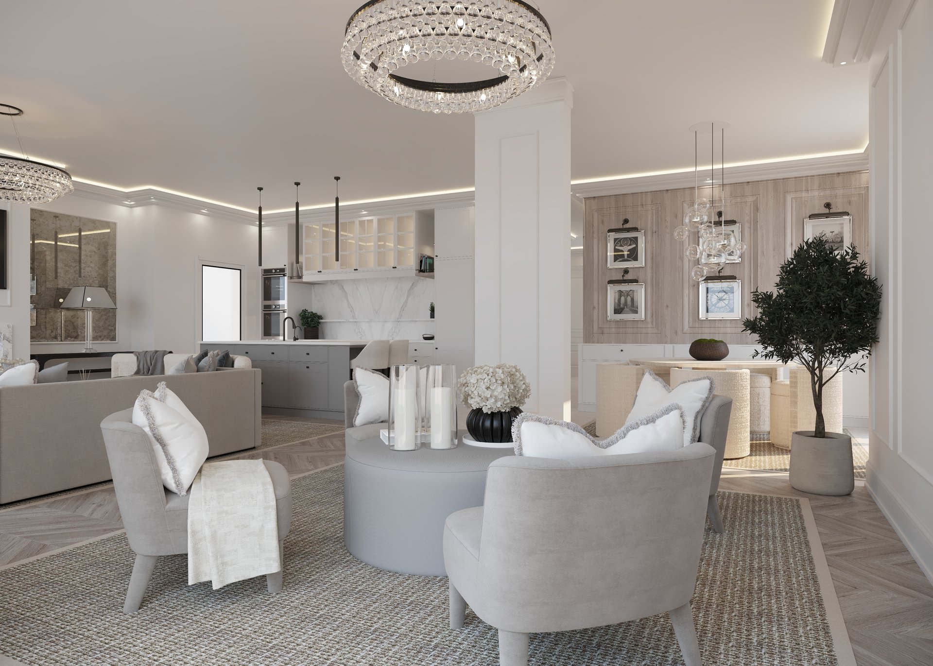 Test House — Dubai Hills — architecture, view 3 of 49, Dubai Hills Estate, Dubai. 3ds Max · Corona render by Nasmeer VM.