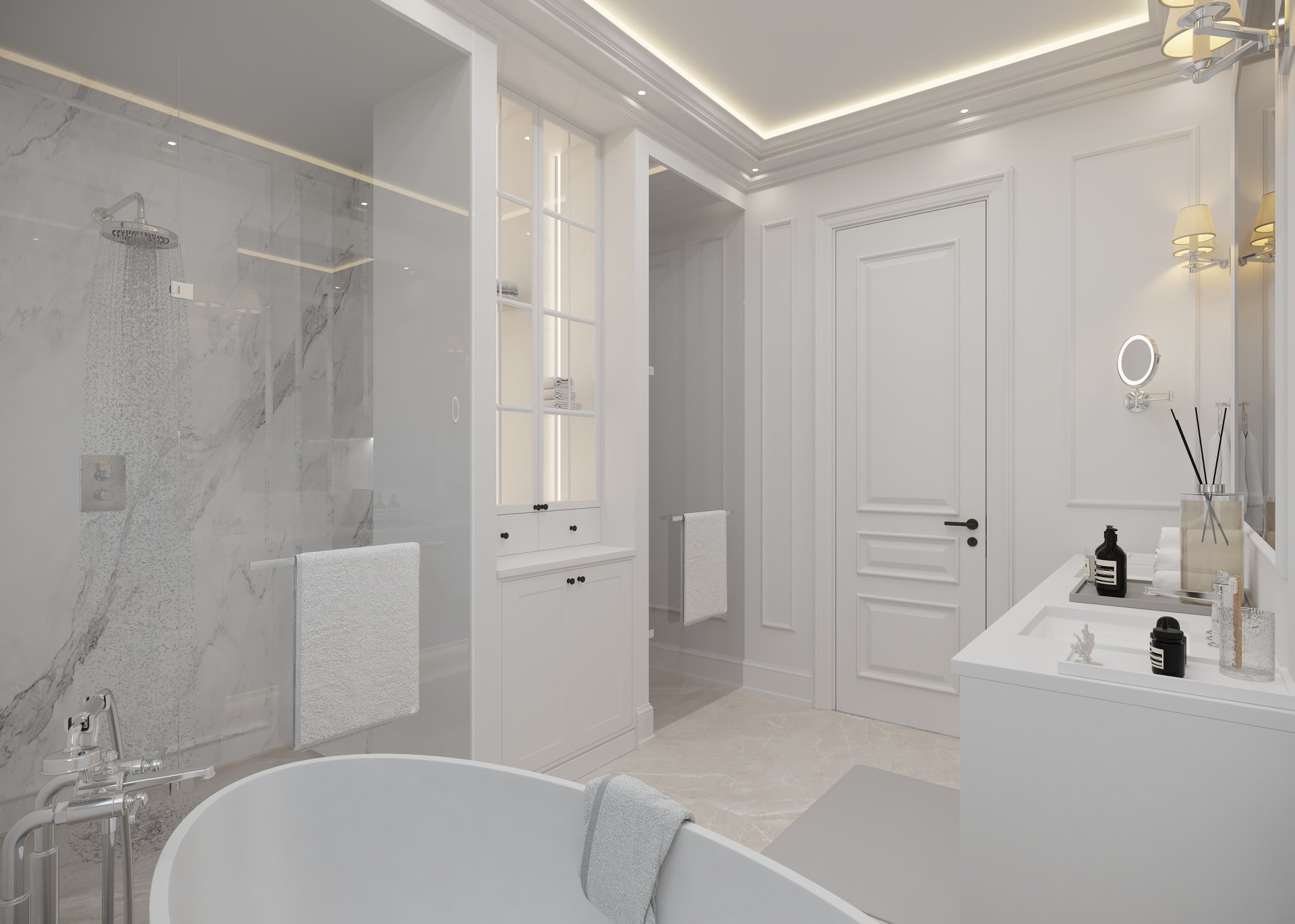 Test House — Dubai Hills — architecture, view 33 of 49, Dubai Hills Estate, Dubai. 3ds Max · Corona render by Nasmeer VM.