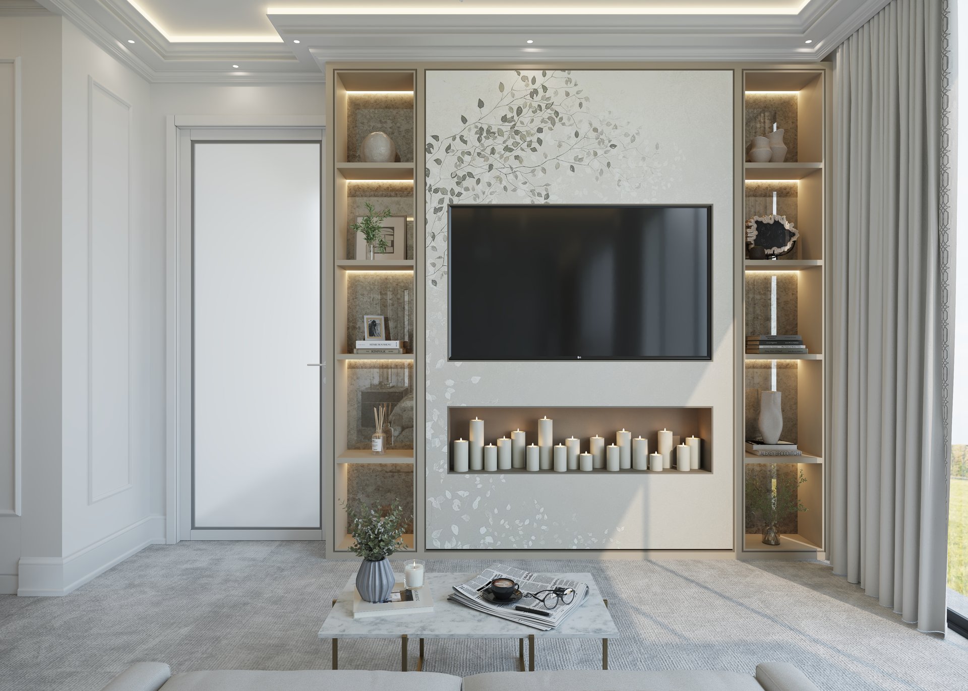 Test House — Dubai Hills — architecture, view 34 of 49, Dubai Hills Estate, Dubai. 3ds Max · Corona render by Nasmeer VM.