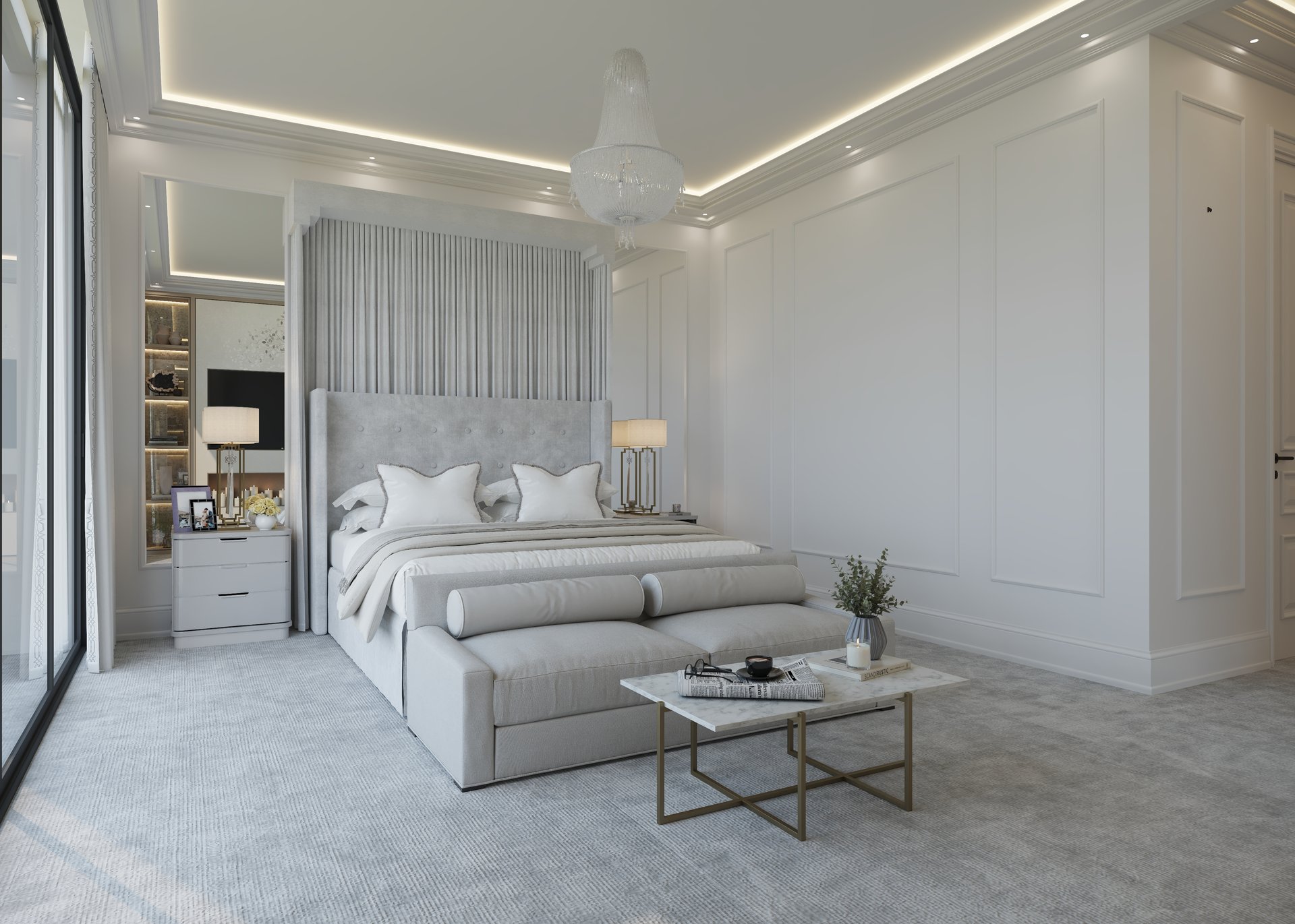 Test House — Dubai Hills — architecture, view 35 of 49, Dubai Hills Estate, Dubai. 3ds Max · Corona render by Nasmeer VM.