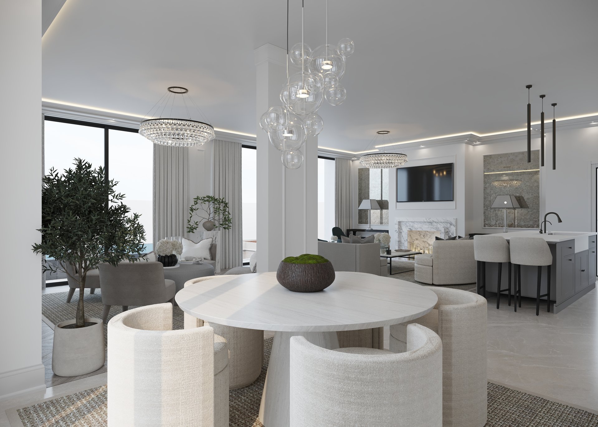 Test House — Dubai Hills — architecture, view 37 of 49, Dubai Hills Estate, Dubai. 3ds Max · Corona render by Nasmeer VM.