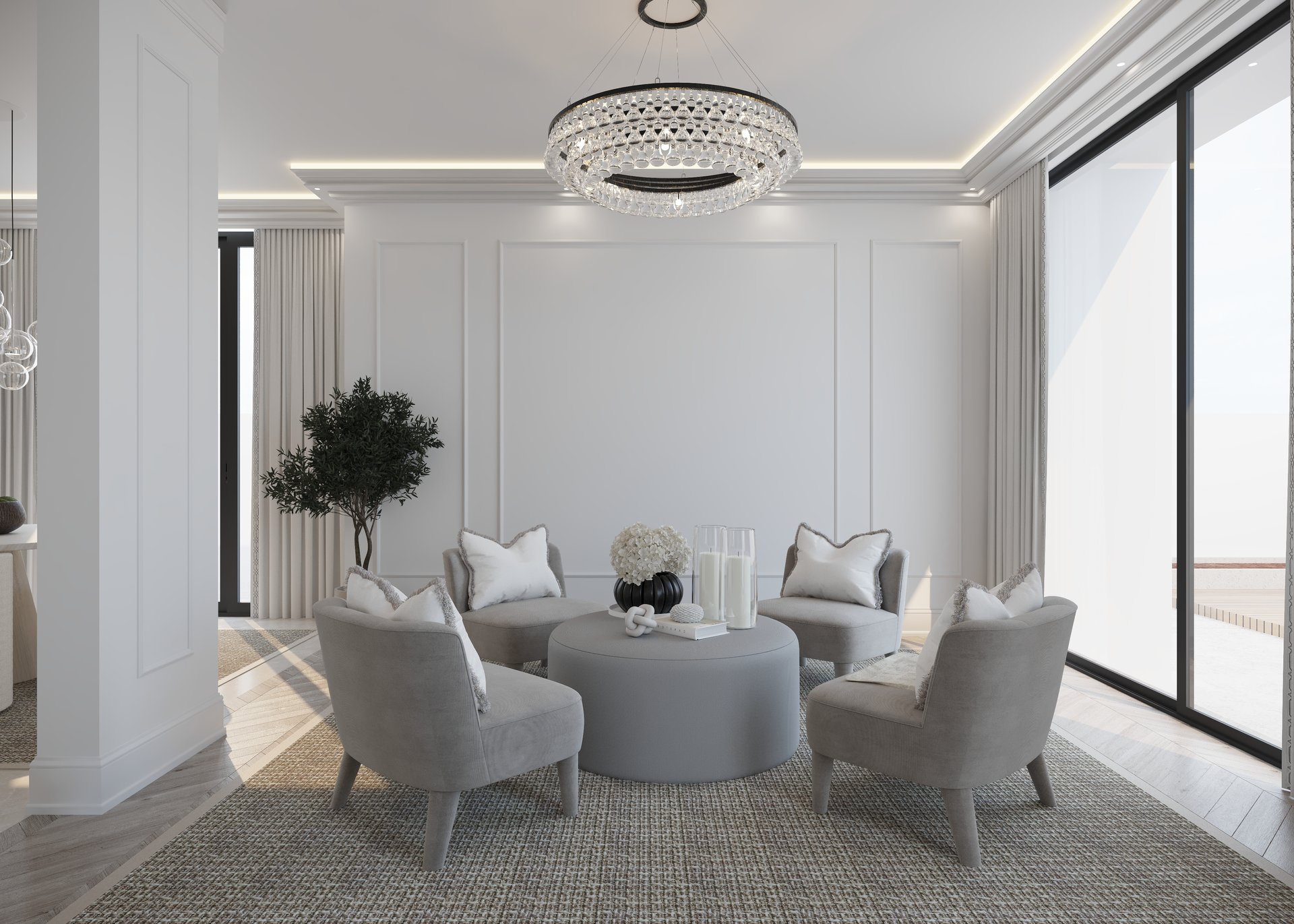 Test House — Dubai Hills — architecture, view 4 of 49, Dubai Hills Estate, Dubai. 3ds Max · Corona render by Nasmeer VM.
