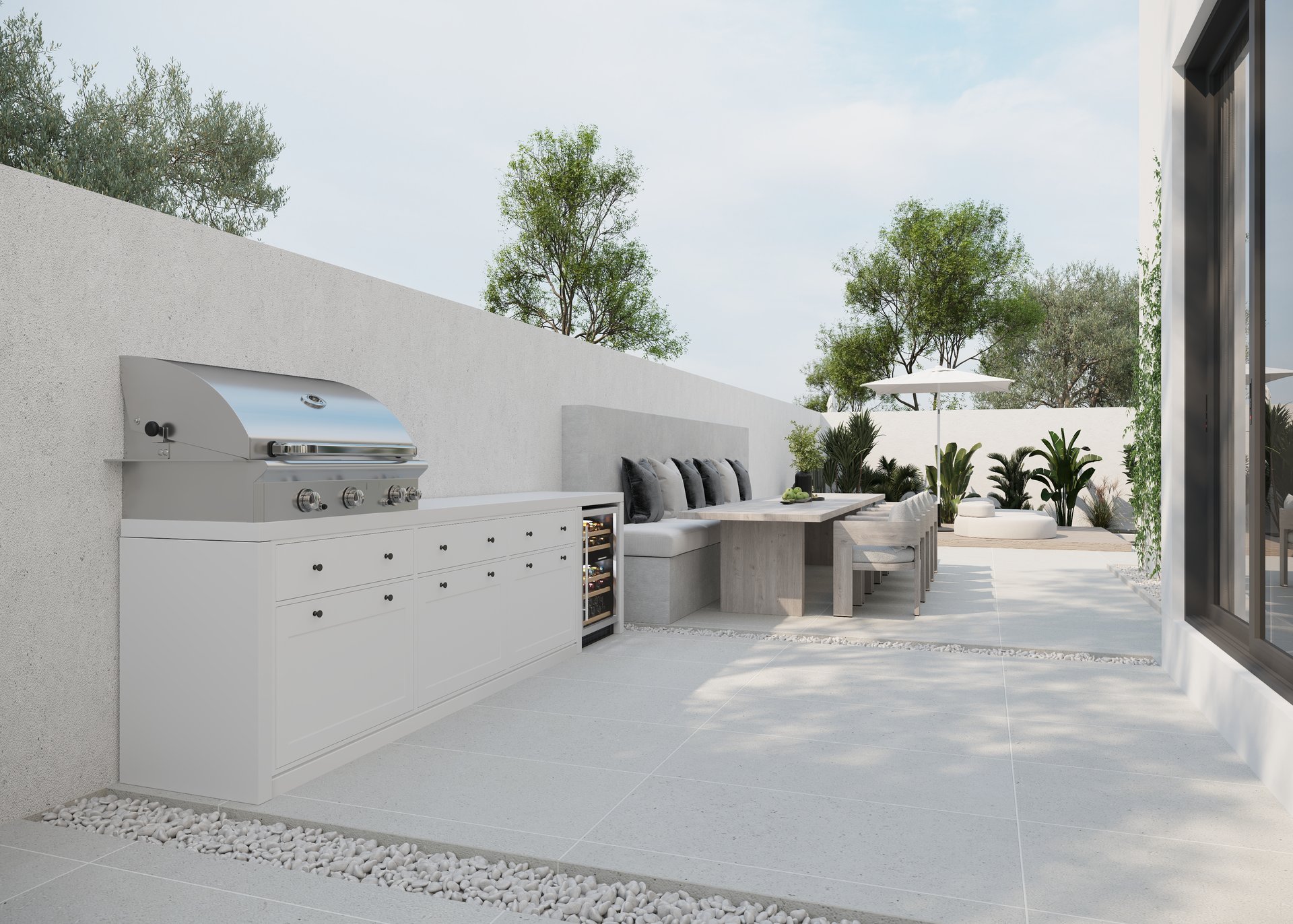 Test House — Dubai Hills — architecture, view 39 of 49, Dubai Hills Estate, Dubai. 3ds Max · Corona render by Nasmeer VM.