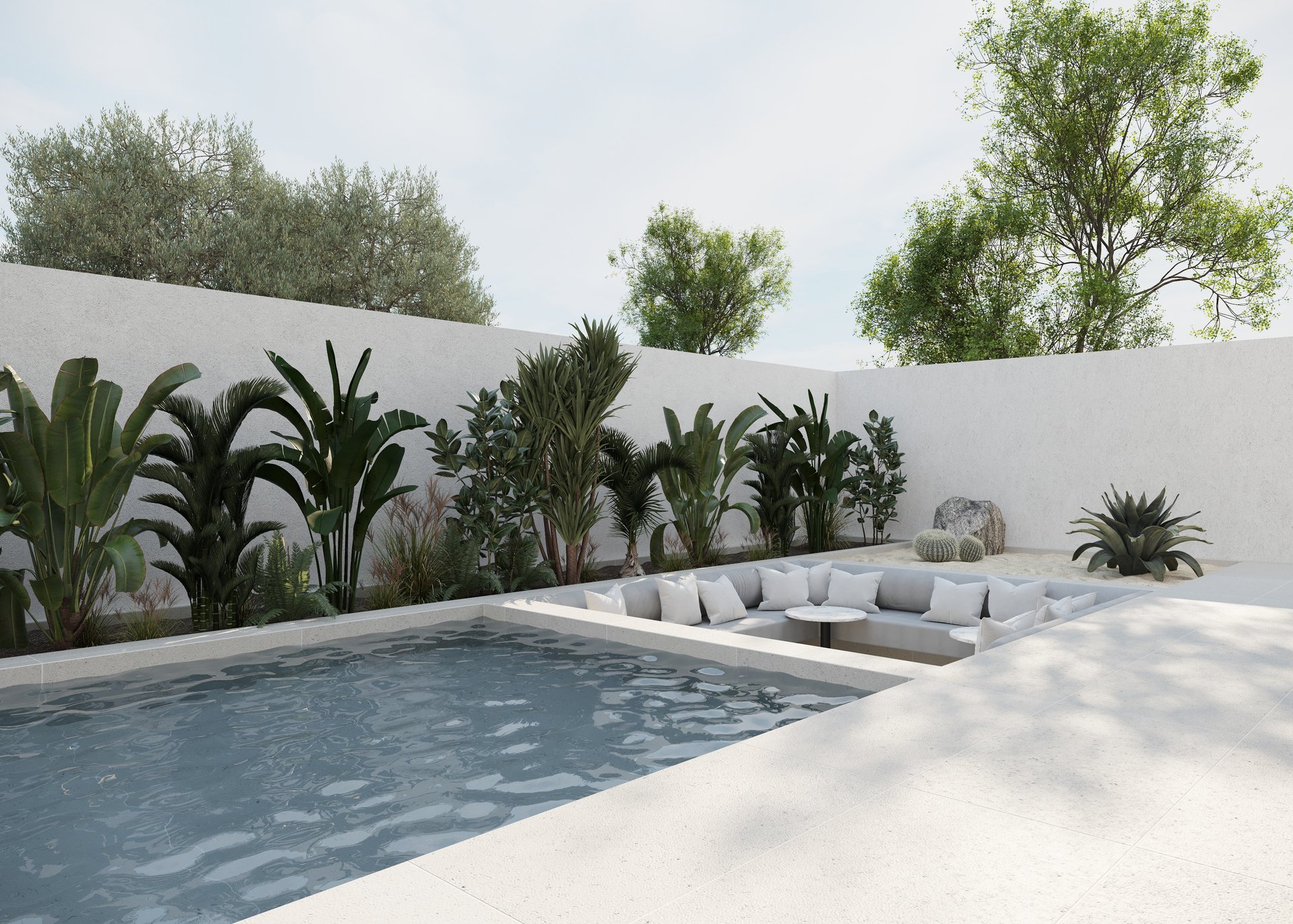 Test House — Dubai Hills — architecture, view 40 of 49, Dubai Hills Estate, Dubai. 3ds Max · Corona render by Nasmeer VM.