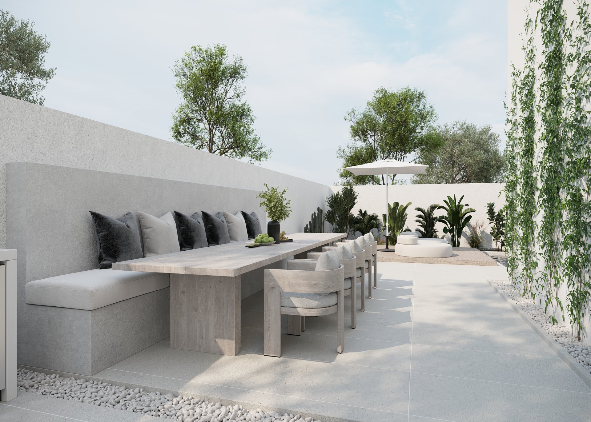 Test House — Dubai Hills — architecture, view 42 of 49, Dubai Hills Estate, Dubai. 3ds Max · Corona render by Nasmeer VM.