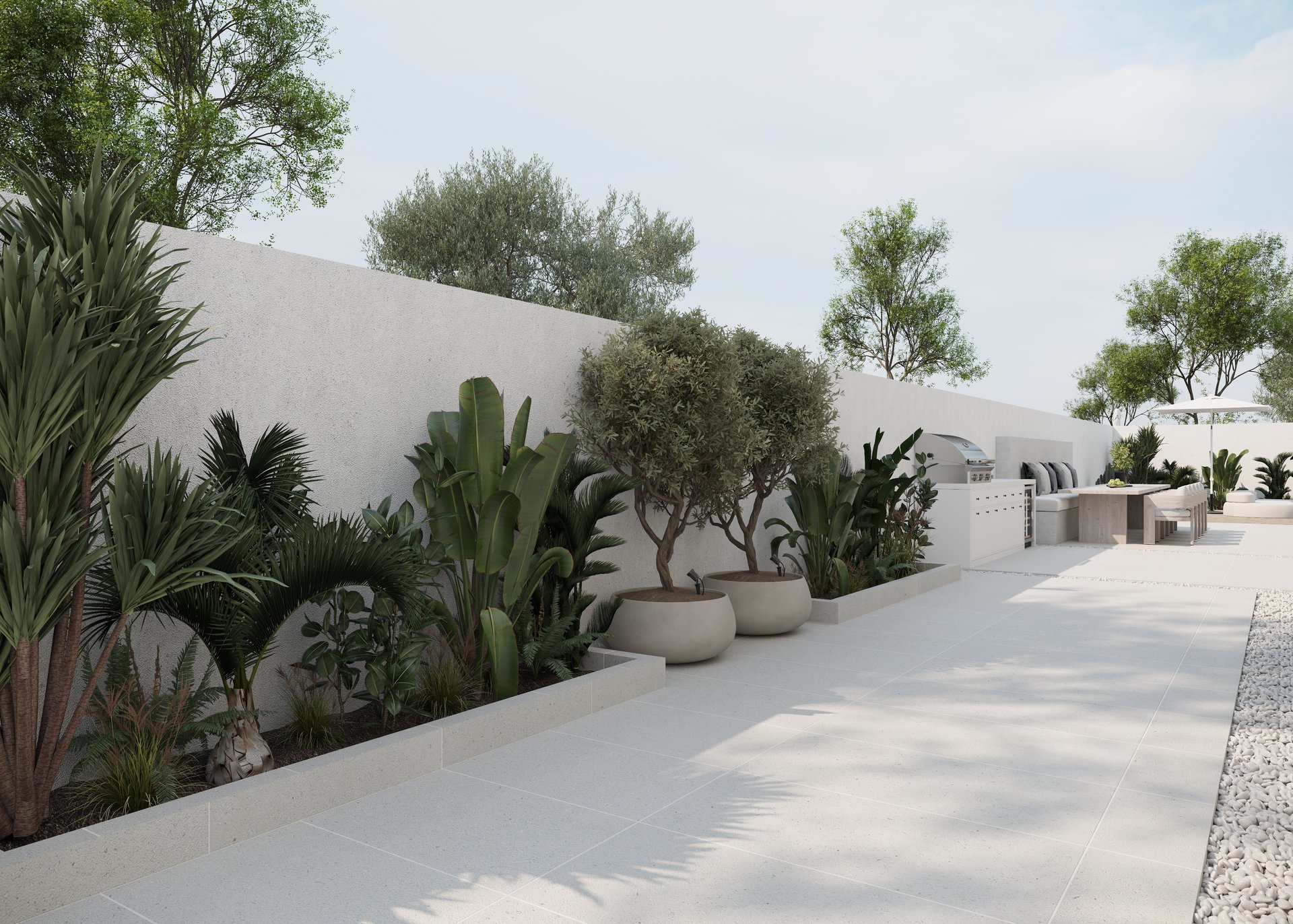 Test House — Dubai Hills — architecture, view 44 of 49, Dubai Hills Estate, Dubai. 3ds Max · Corona render by Nasmeer VM.