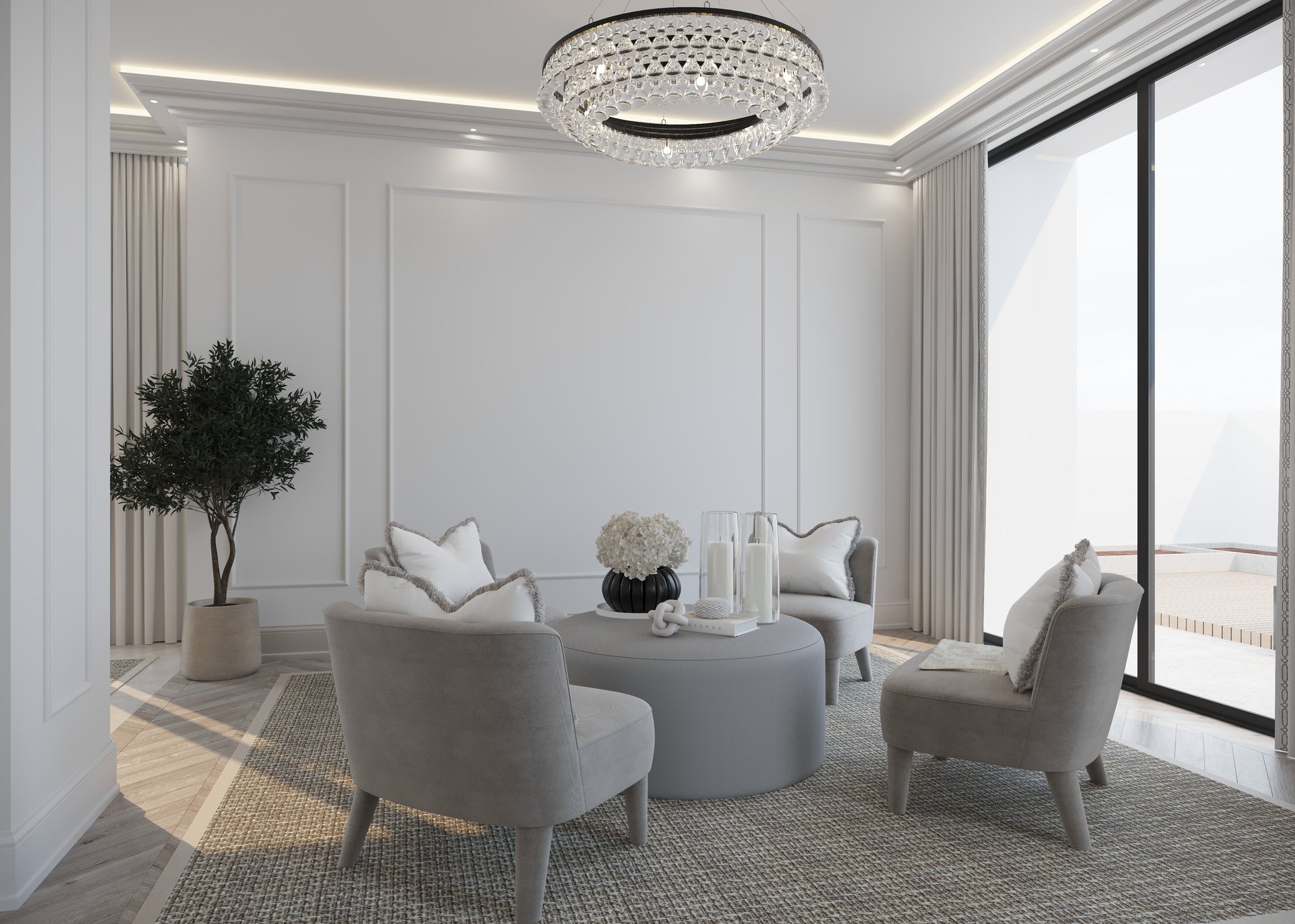 Test House — Dubai Hills — architecture, view 5 of 49, Dubai Hills Estate, Dubai. 3ds Max · Corona render by Nasmeer VM.