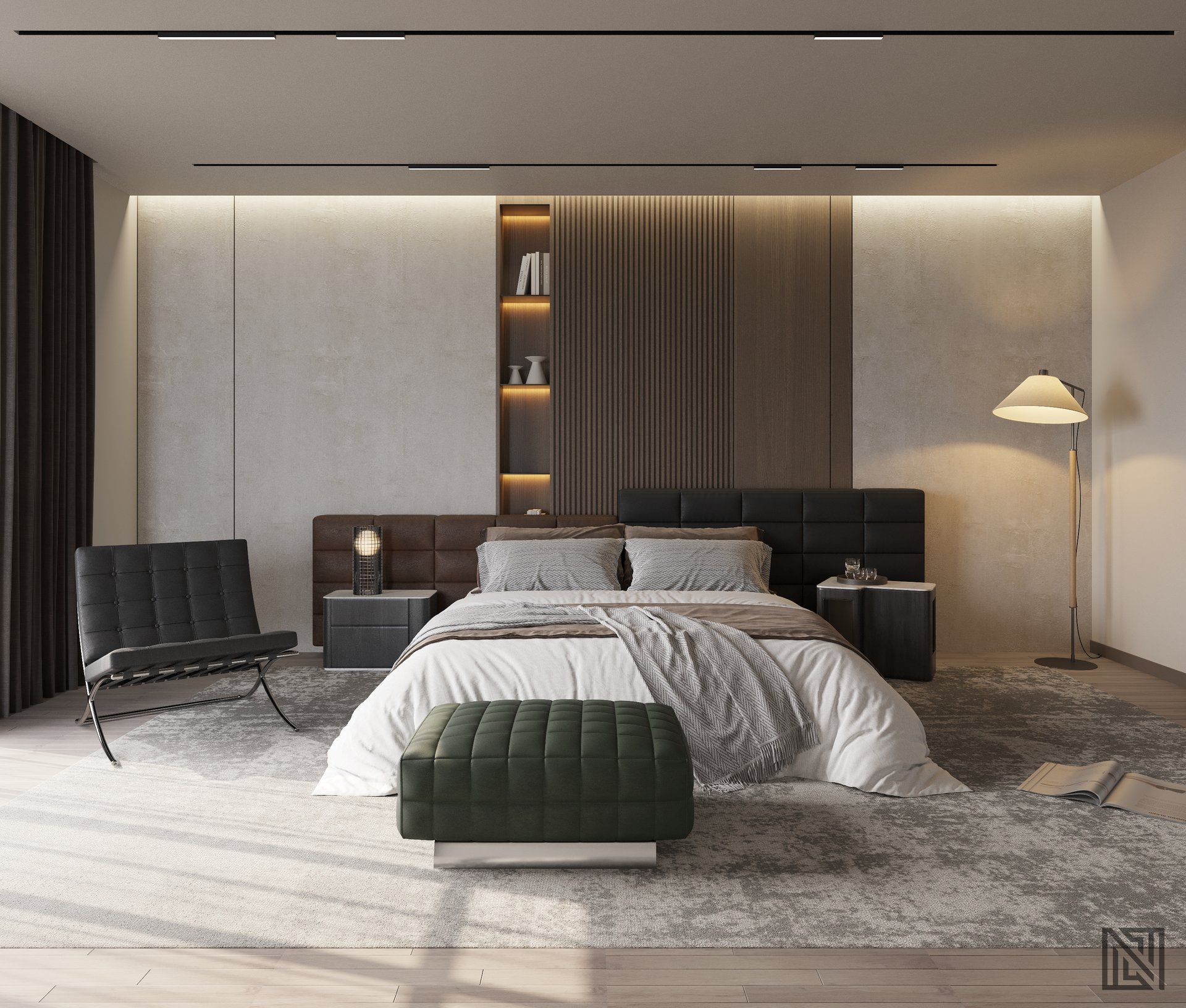 Villa Interiors — interior, view 2 of 32, UAE. 3ds Max · Corona render by Nasmeer VM.