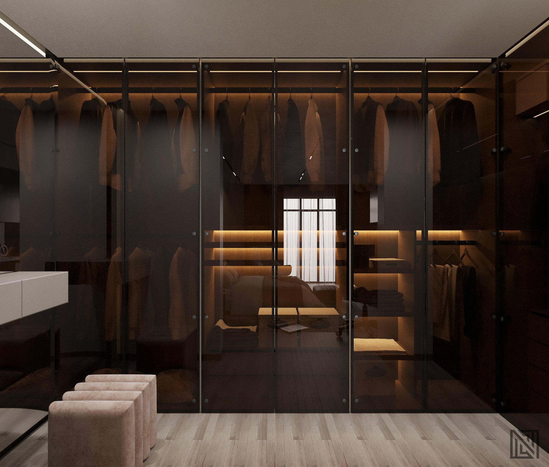 Villa Interiors — interior, view 20 of 32, UAE. 3ds Max · Corona render by Nasmeer VM.
