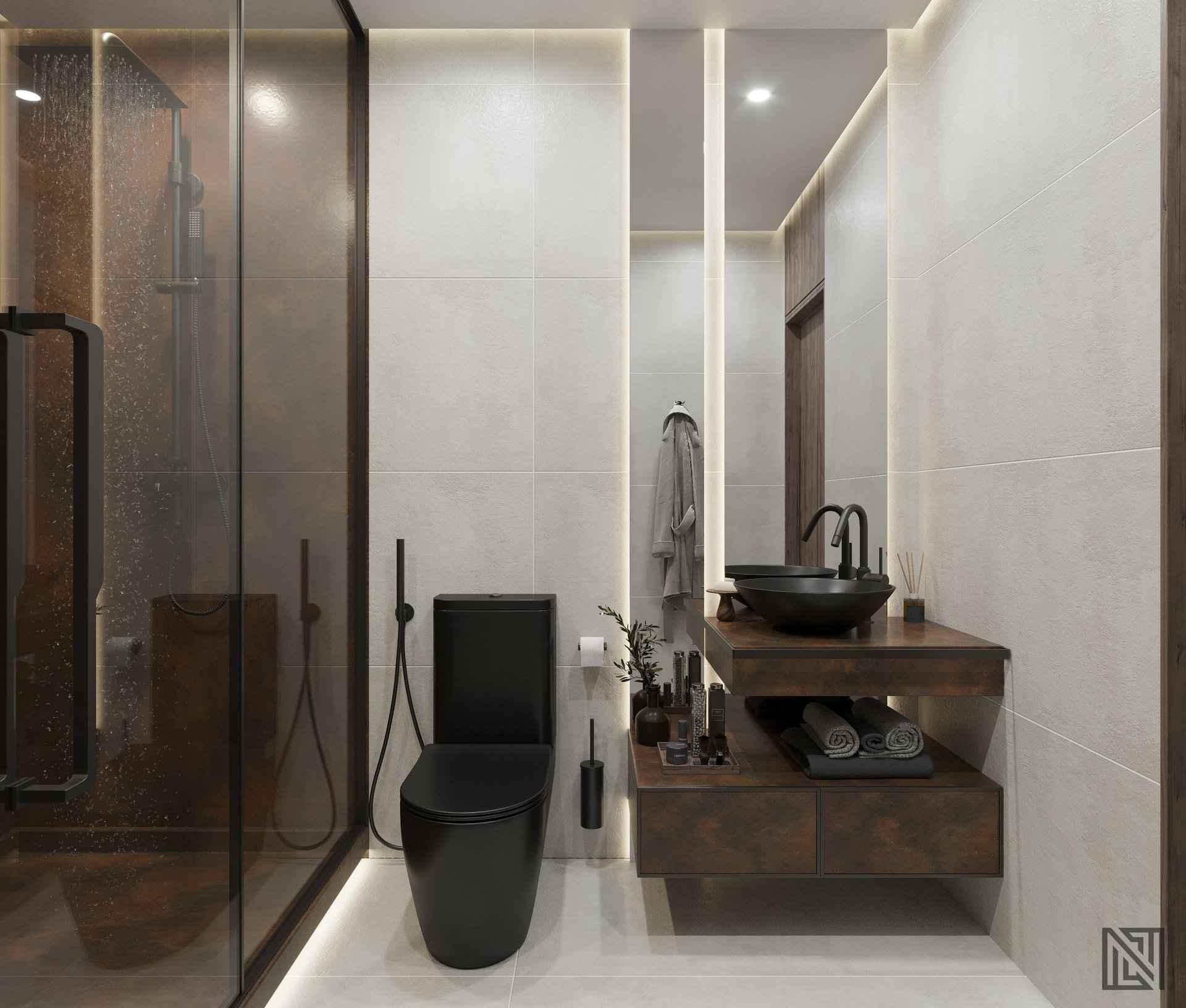 Villa Interiors — interior, view 24 of 32, UAE. 3ds Max · Corona render by Nasmeer VM.