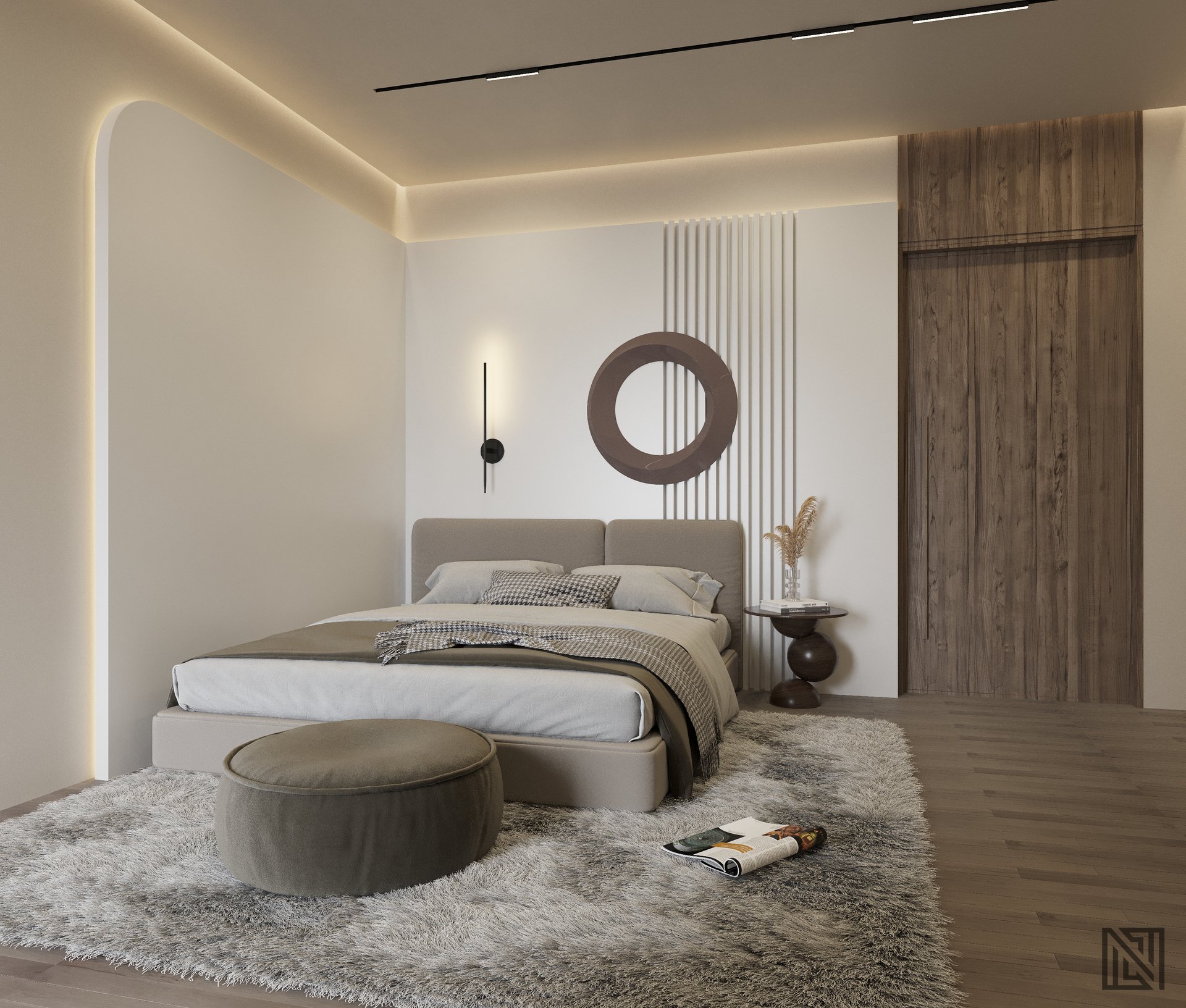 Villa Interiors — interior, view 4 of 32, UAE. 3ds Max · Corona render by Nasmeer VM.
